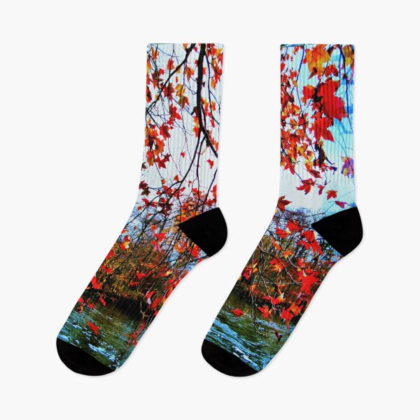 Item preview, Red Autumn Leaves designed and sold by Natalie Holland.