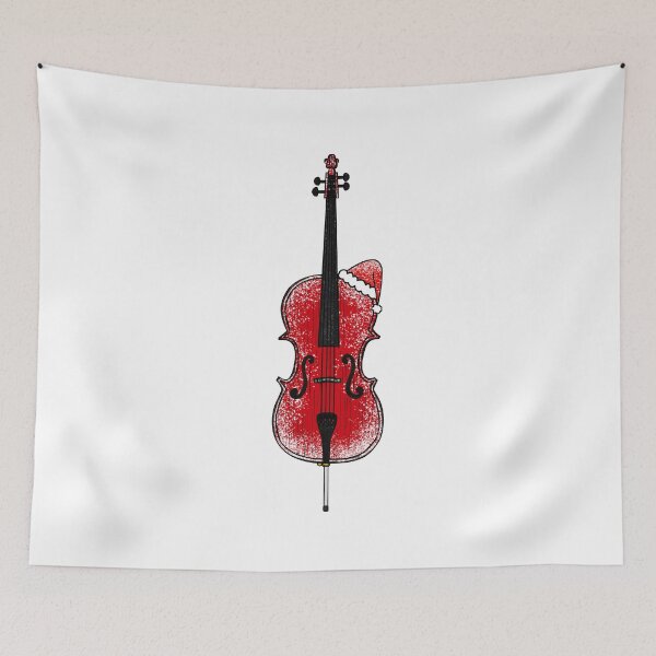 Item preview, Cello Christmas Cellist Santa String Musician Funny designed and sold by doodlerob.