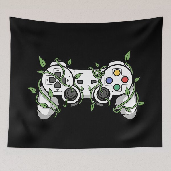 Item preview, Overgrown Gaming Controller designed and sold by Joyful-Park.