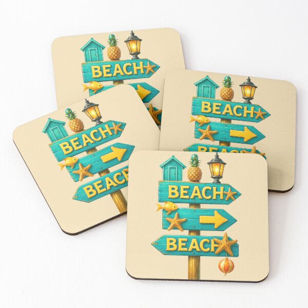 Item preview, The beach is a little bit of heaven designed and sold by seahorse crossing.
