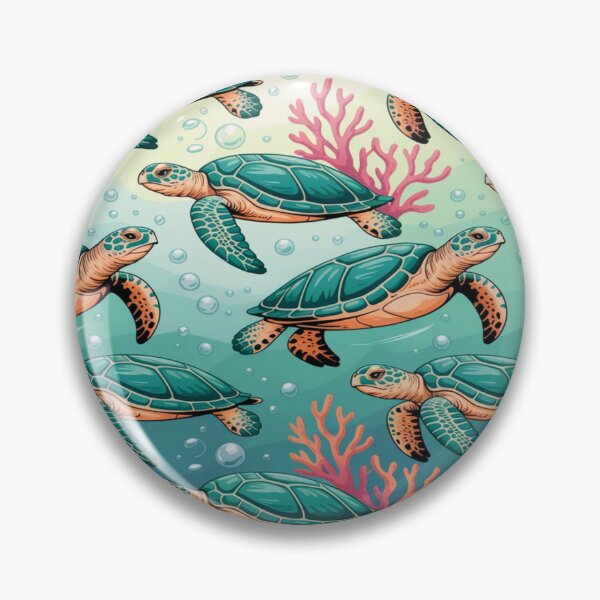 Item preview, Sea turtle watercolor blue  designed and sold by Wildlife and marine life.