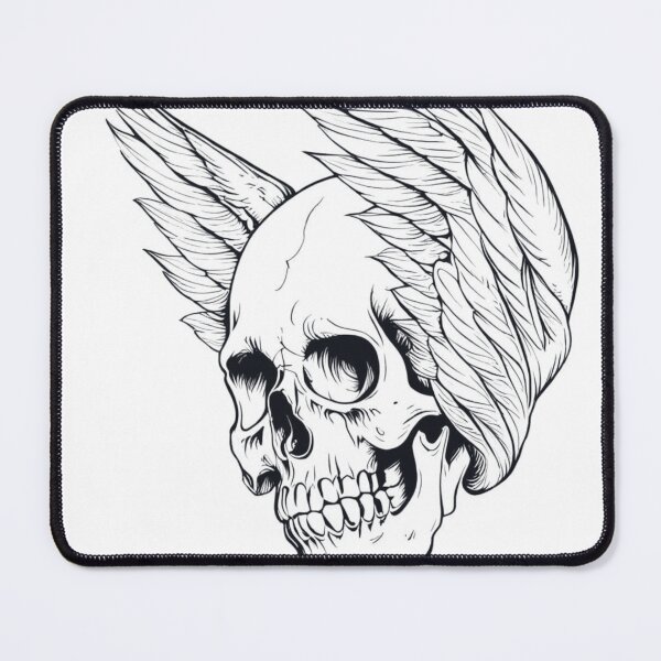 Item preview, Angel Skull designed and sold by MatrixTattoo.
