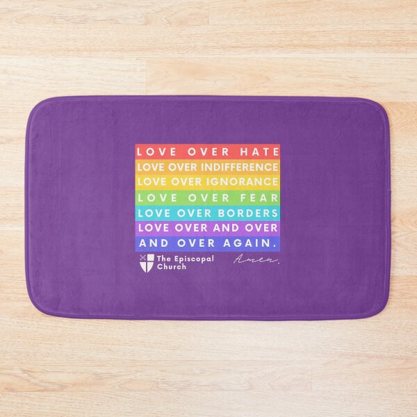 Item preview, Love Over Hate - The Episcopal Church designed and sold by Canterbury Episcopal Campus Ministry at Texas Tech University .