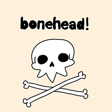 Artwork thumbnail, Bonehead by StrangerThreads