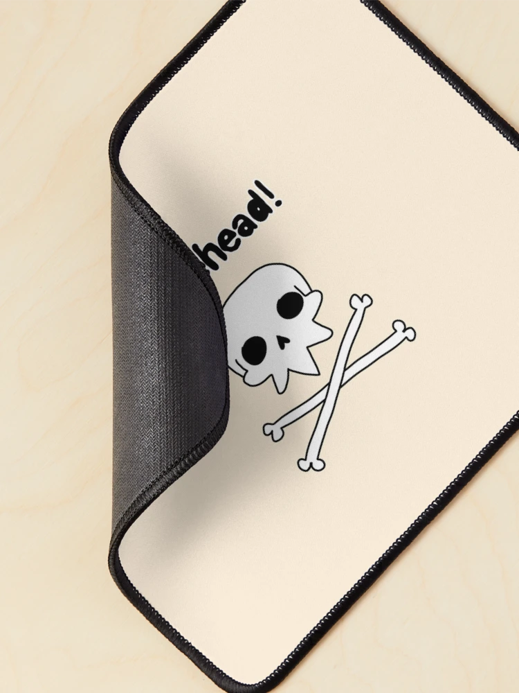 Thumbnail 2 of 5, Mouse Pad, Bonehead designed and sold by StrangerThreads.