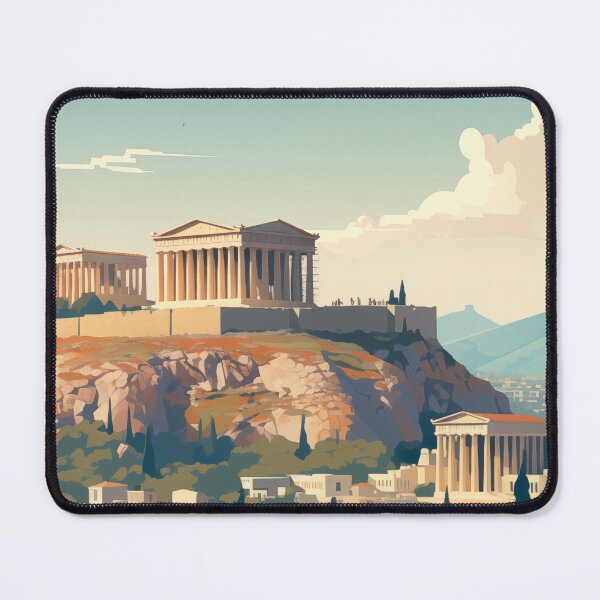 Item preview, ATHENS TRAVEL ART designed and sold by MarkedArtPrints.