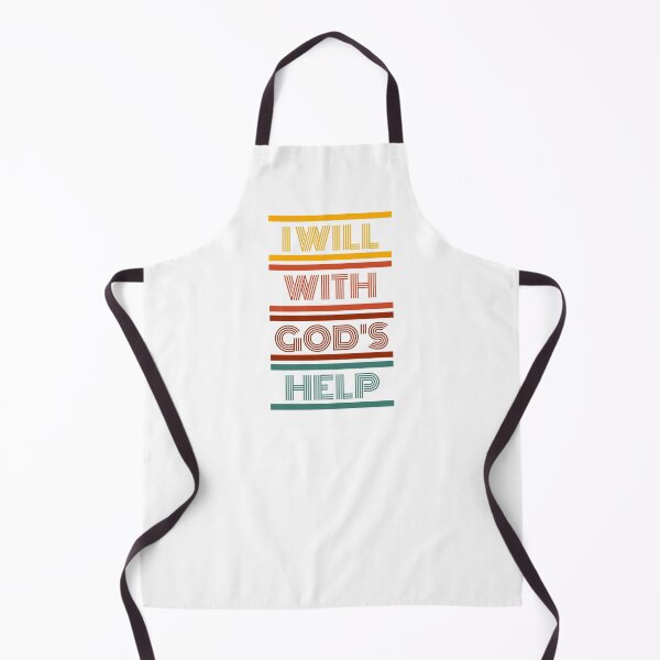 Item preview, I Will With God's Help  designed and sold by Canterbury Episcopal Campus Ministry at Texas Tech University .