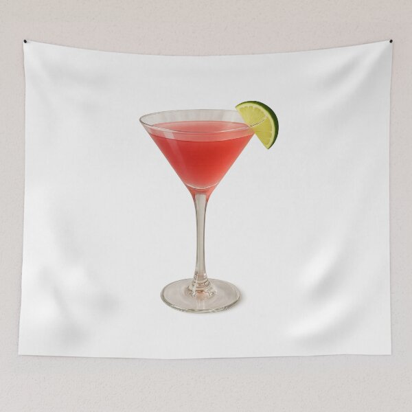 Item preview, Realistic Digital Cosmopolitan Cocktail Drawing designed and sold by visualvibesss.