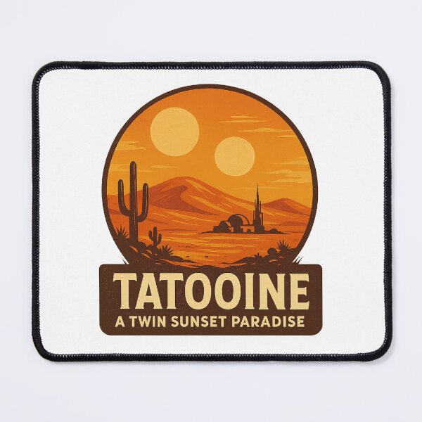 Item preview, Tatooine A Twin Sunset Paradise designed and sold by Bannie.