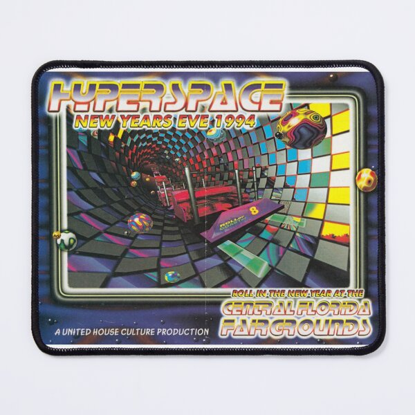 Item preview, HYPERSPACE NYE 1994 Deland, FL  Massive rave flyer designed and sold by 1LuckyLuna3.