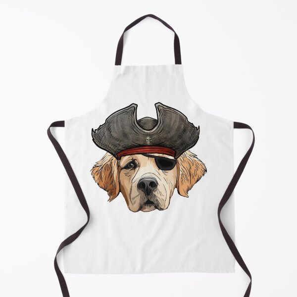 Item preview, Golden Retriever Pirate designed and sold by whyitsme.
