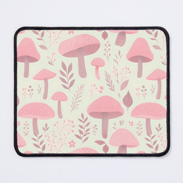 Item preview, Pink Mushroom and Floral Pattern designed and sold by wendy4496.