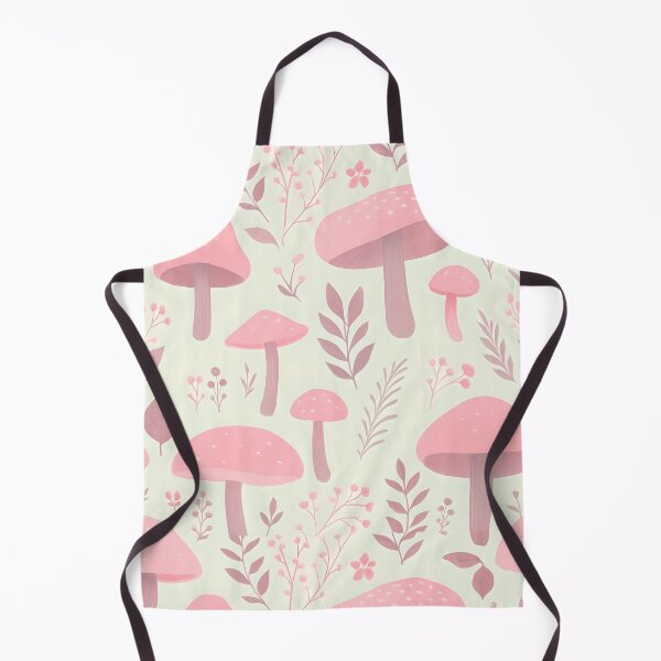 Item preview, Pink Mushroom and Floral Pattern designed and sold by wendy4496.