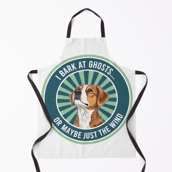 Item preview, I Bark At Ghosts Or Maybe Just The Wind Funny Dog designed and sold by Owcomm.