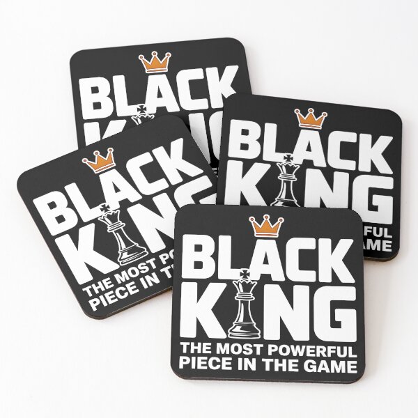 Item preview, Black King - Powerful Piece In The Game designed and sold by URGlden.