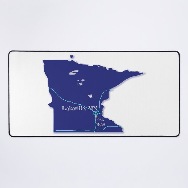 Item preview, Lakeville, MN [Blue] designed and sold by PhilbonianDezin.