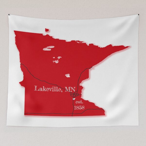 Item preview, Lakeville, MN [Red] designed and sold by PhilbonianDezin.
