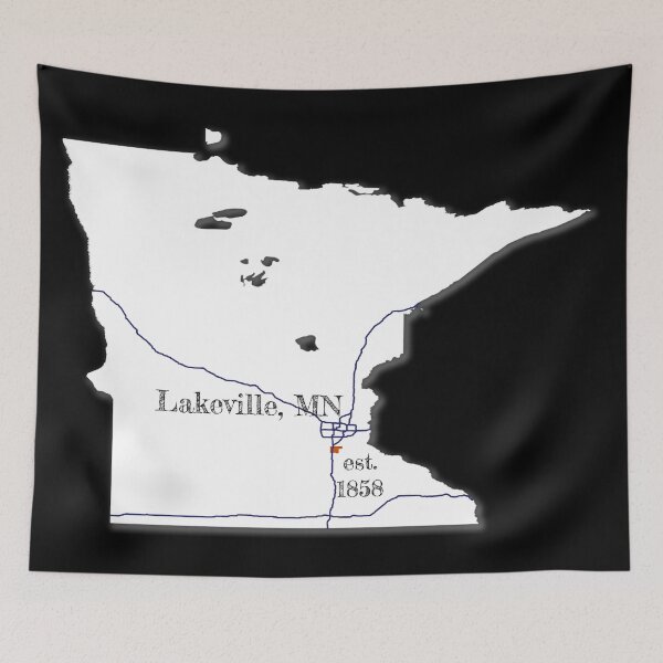 Item preview, Lakeville, MN [White] designed and sold by PhilbonianDezin.