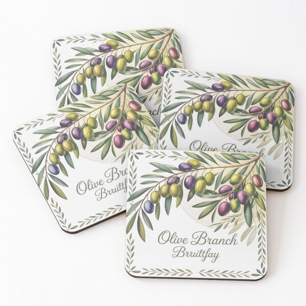 Item preview, Olive branch,watercolor. designed and sold by elegantpaterns.
