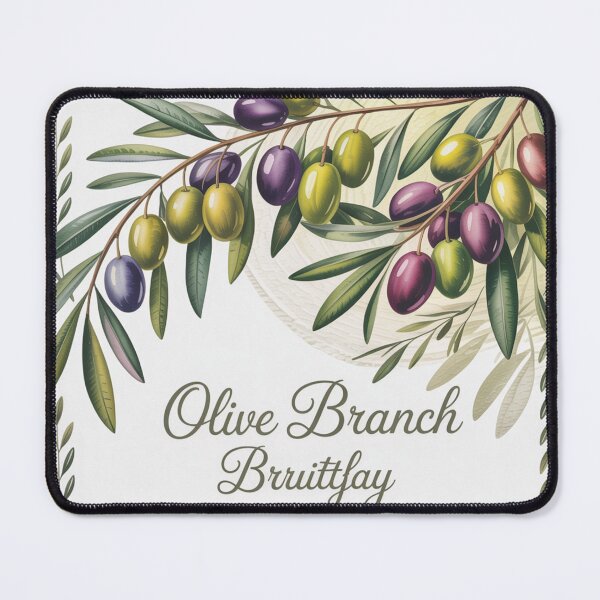 Item preview, Olive branch,watercolor. designed and sold by elegantpaterns.