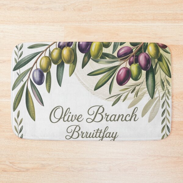 Item preview, Olive branch,watercolor. designed and sold by elegantpaterns.