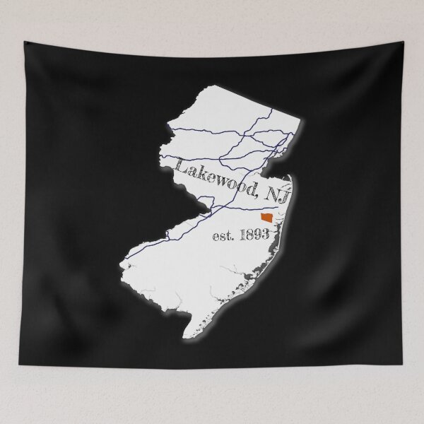 Item preview, Lakewood, NJ [White] designed and sold by PhilbonianDezin.