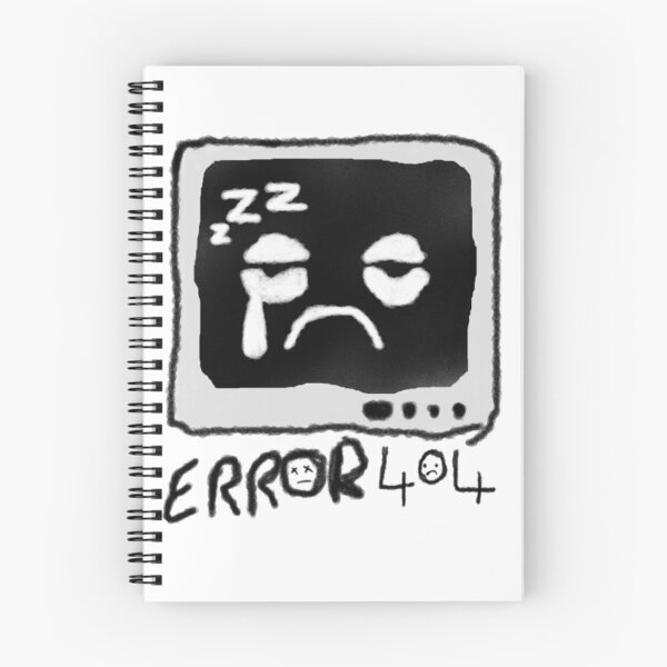 Item preview, Sleep Not Found - Error 404 designed and sold by SleepyOffPixels.
