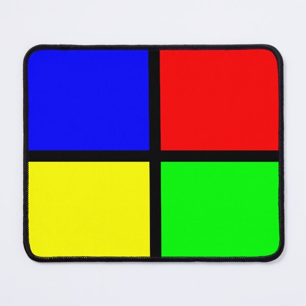 Item preview, Red Green Blue Yellow Block designed and sold by Awakened-Pixels.