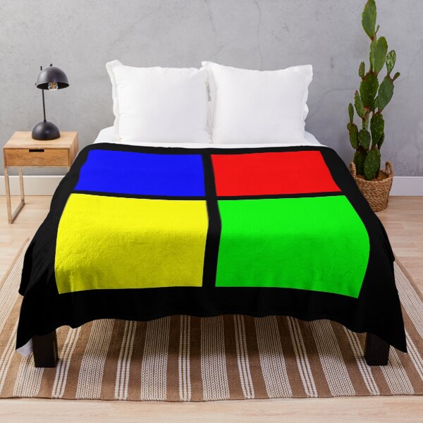 Item preview, Red Green Blue Yellow Block designed and sold by Awakened-Pixels.
