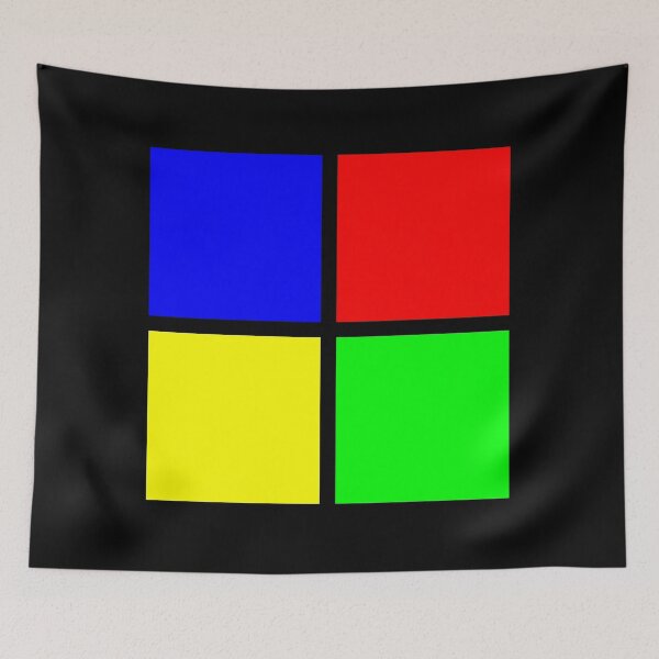 Item preview, Red Green Blue Yellow Block designed and sold by Awakened-Pixels.