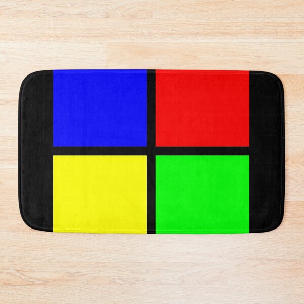 Item preview, Red Green Blue Yellow Block designed and sold by Awakened-Pixels.