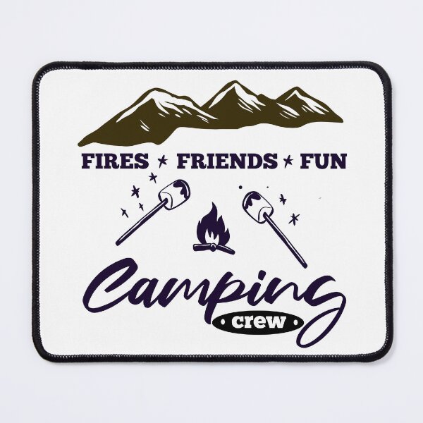 Item preview, "Fires Friends Fun Camping Crew" designed and sold by Soukito.