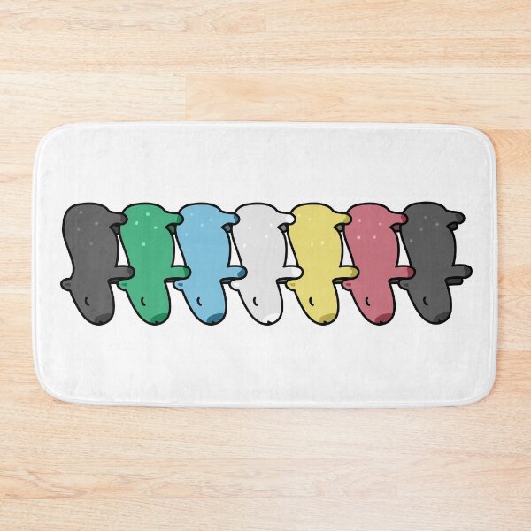 Item preview, Capybara Stack in Disability Pride Flag Colors designed and sold by spooniecentral.