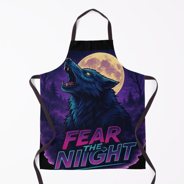 Item preview, Neon Wolf Night Howling designed and sold by JonelleTshirts.