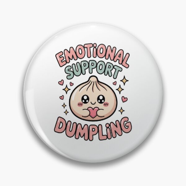 Item preview, The Emotional Support Dumpling - Kawai Comfort Friend designed and sold by Mye Light Designs.