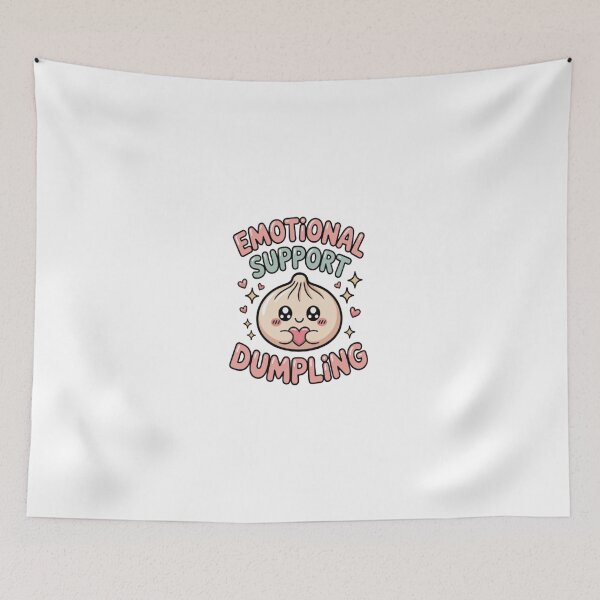 Item preview, The Emotional Support Dumpling - Kawai Comfort Friend designed and sold by Mye Light Designs.