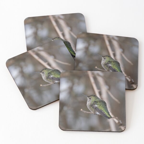 Item preview, Anna's Hummingbird Portrait designed and sold by wendy4496.