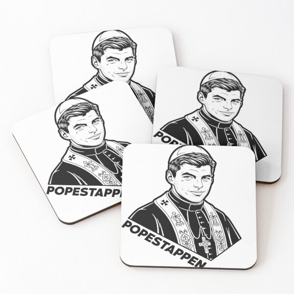 Item preview, Popestappen Max Verstappen F1 Meme Art designed and sold by Studio F1Grid.