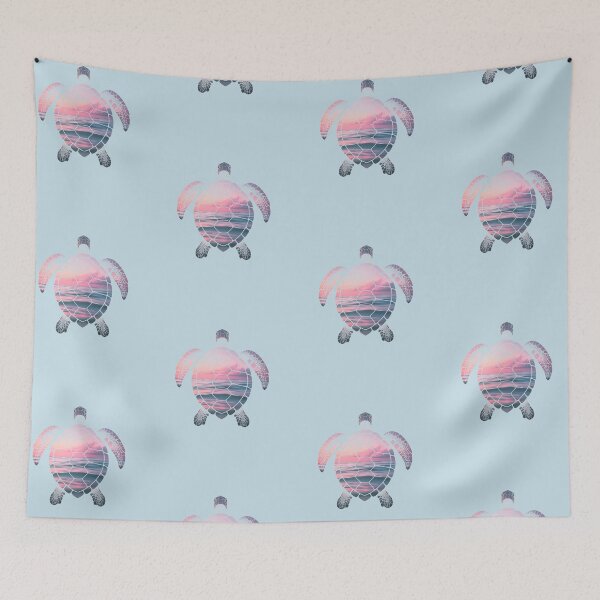 Item preview, Sea turtle watercolor blue  designed and sold by Wildlife and marine life.