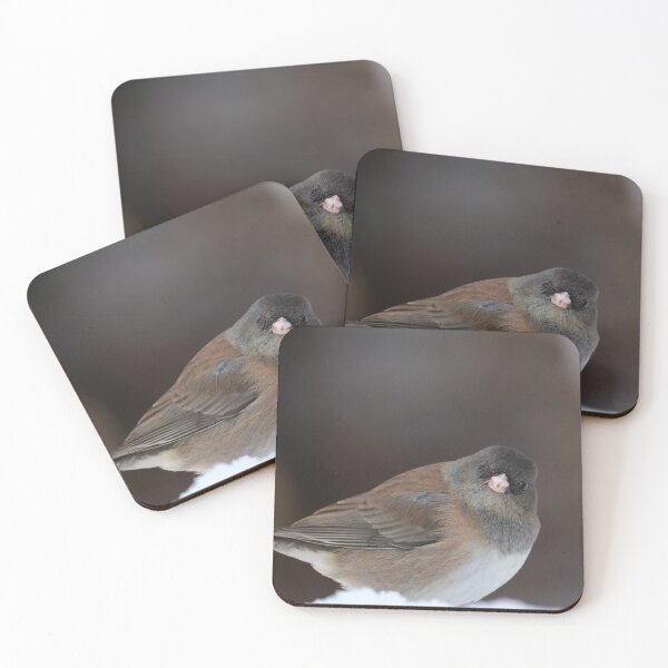 Item preview, Dark-eyed Junco in snow designed and sold by wendy4496.