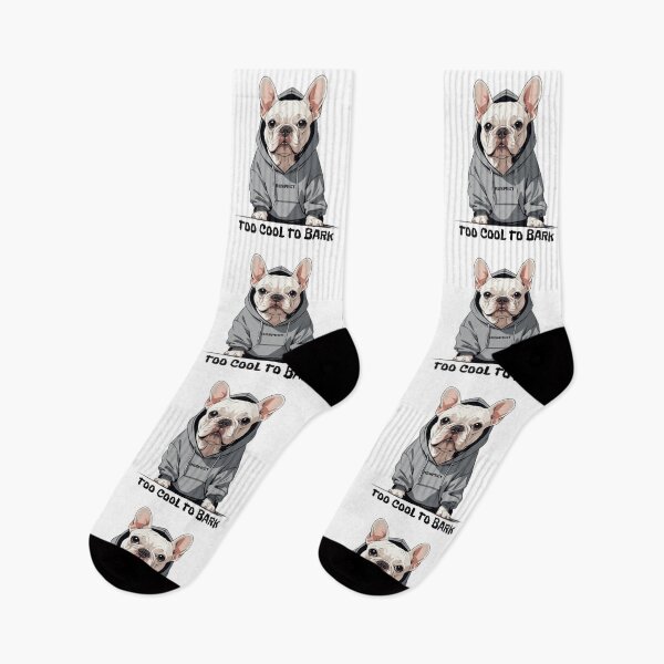 Item preview, too cool to bark french bulldog designed and sold by jackoslimited.