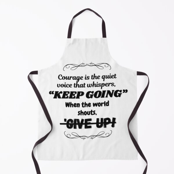 Item preview, Courage is the quiet voice that whispers (Black) designed and sold by 1st Choice Design.