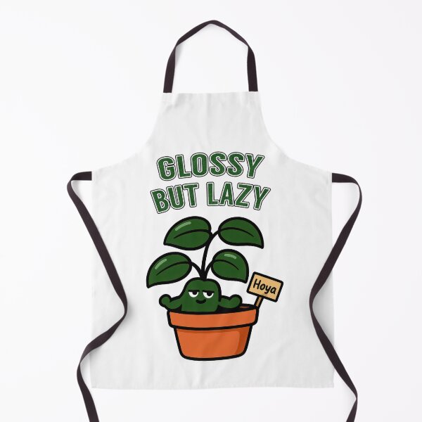 Item preview, Hoya Carnosa – Glossy but Lazy - Funny Plant Character designed and sold by EdgyEdgeArt.
