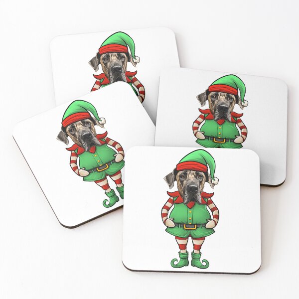 Item preview, Great Dane Christmas Elf designed and sold by whyitsme.