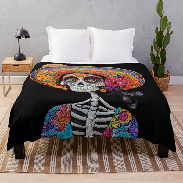 Item preview, Dia de los muertos La coqueta Katrina designed and sold by Sublime Studio graphics.