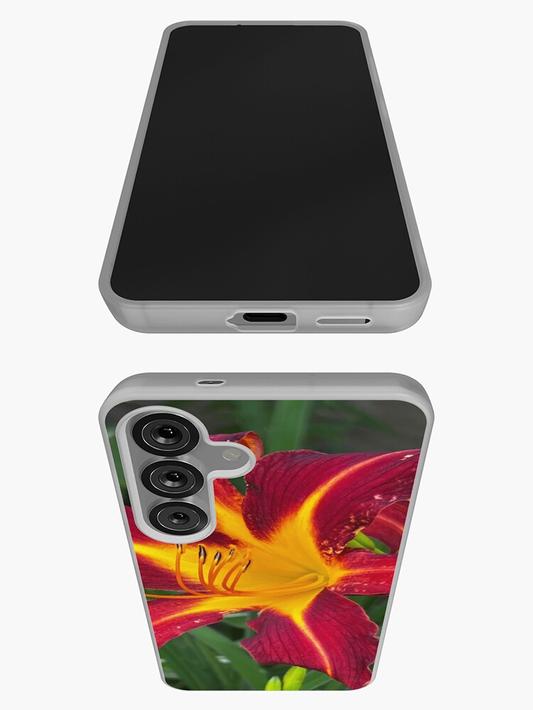 Thumbnail 3 of 4, Samsung Galaxy Phone Case, Daylily designed and sold by WindowofArt.