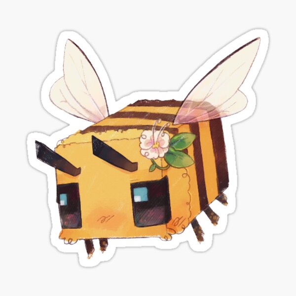 Item preview, Minecraft Bee designed and sold by RatNitty.