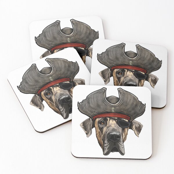 Item preview, Great Dane Pirate designed and sold by whyitsme.