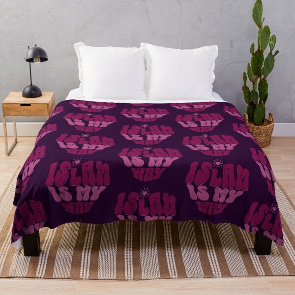 Item preview, Islam Is My Way ( purple, no Bg ) – Bold Heart Typography Design designed and sold by D-Islamic.