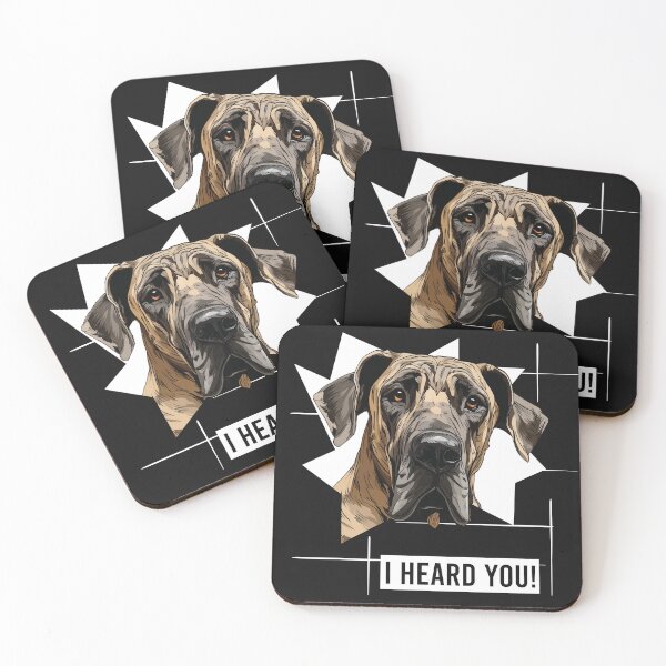 Item preview, Great Dane Dog Humor I Heard You designed and sold by whyitsme.